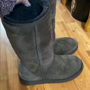 Tall Chocolate Brown Uggs